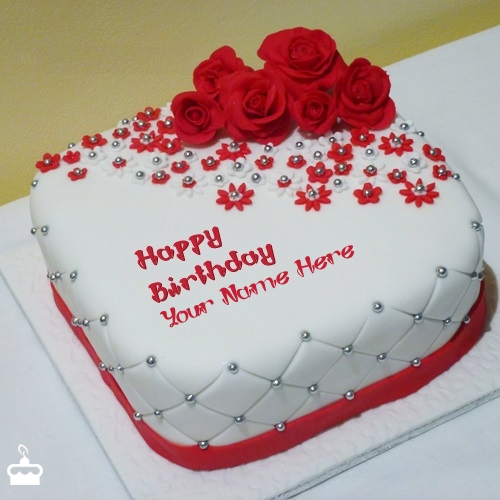 HBD005 - Birth Day Heart Shaped Cake
