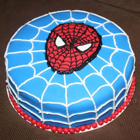 SPD005 - Delicious Spiderman Cake