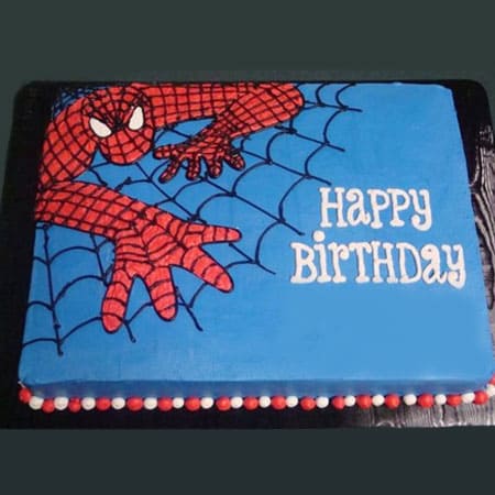 SPD018 - Superb Spiderman Cake