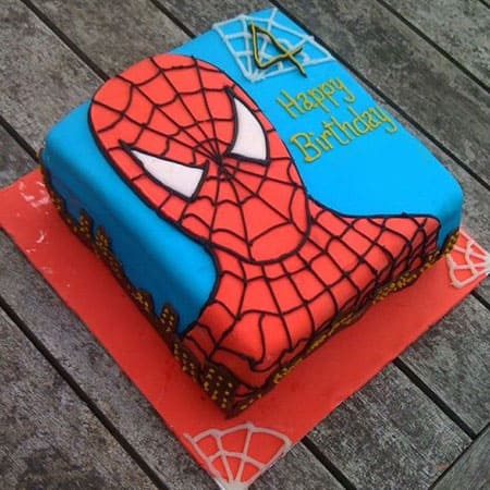 SPD019 - Talented Spiderman Cake