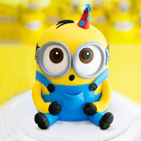 MIN001 - Adorable Minion Cake