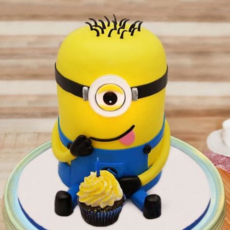 MIN012 - Joyful Minion Cake