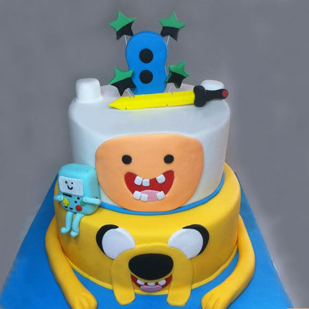 CRT001 -  Cartoon 2 tier Cake