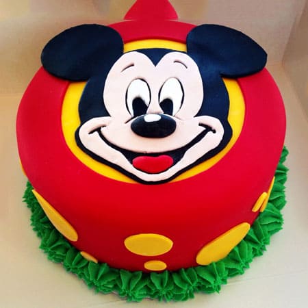 MIC004 - Cute Mickey Mouse Cake