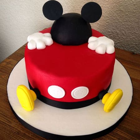 MIC006 - Delightful Mickey Mouse Cake