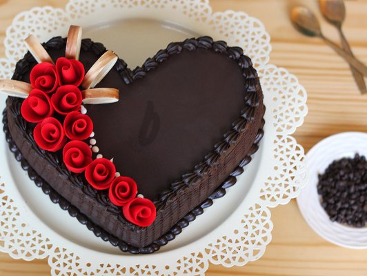 VAL017 - Valentine Day Love Cake