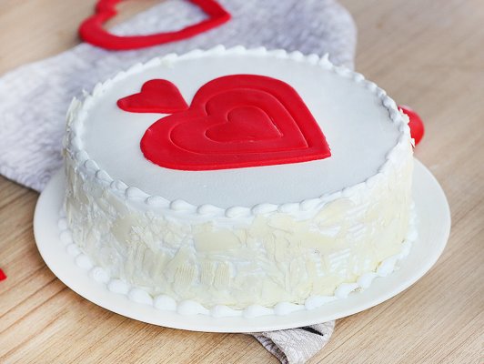 VAL026 - Valentine Day Love Cake