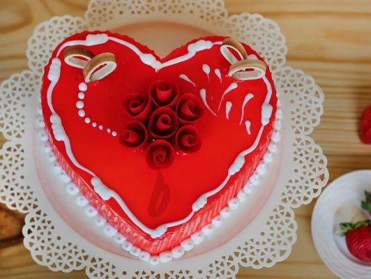 VAL045 - Valentine Day Cake