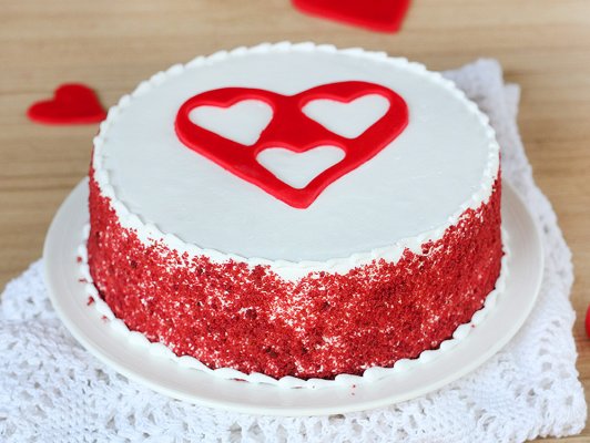 VAL062 - Valentine day Special Cake