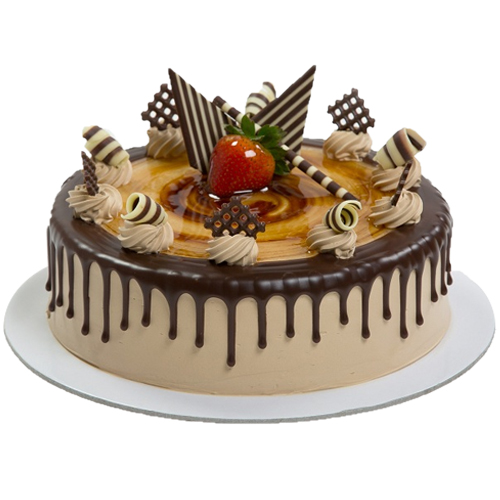 PRM034 - Rich Chocolate with Caramel Garnish