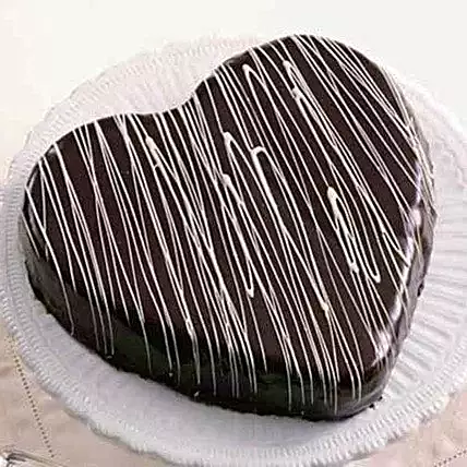 VAL085 - Valentine day Heart Cake