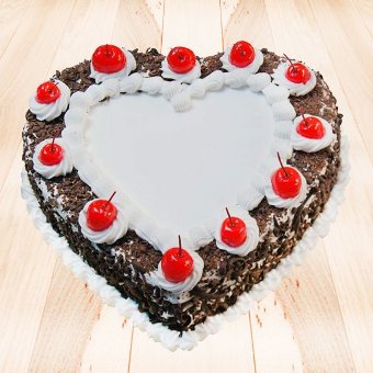 VAL089 - Valentine day Heart Cake