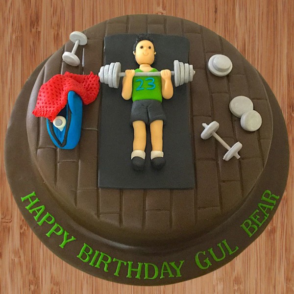 THM006 - Fitness Theme Cake