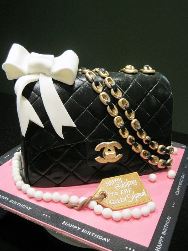 Designer Handbag Cake - YouTube