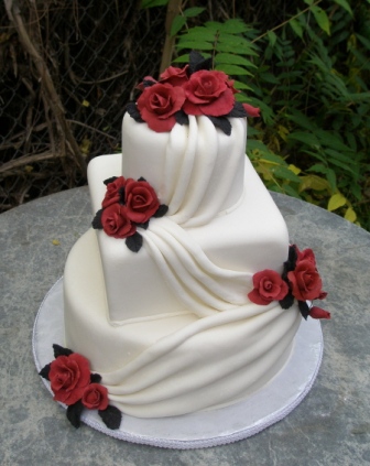 LWD039 - Rose layer Cake